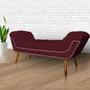 Imagem de Calçadeira Estofada Casal Super King 195cm Sienna Suede - MALTA DECOR