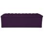 Imagem de Calçadeira Estofada Liverpool 195 cm King Size Suede Roxo - Amarena Móveis