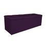 Imagem de Calçadeira Estofada Manchester 160 cm Queen Size Suede Roxo - Amarena Móveis