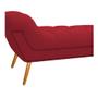 Imagem de Calçadeira Estofada Veneza 160 cm Queen Size Suede Vermelho - Doce Sonho Móveis