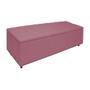 Imagem de Calçadeira Recamier Baú Casal King 195cm Diana Suede Rosa - DS Estofados