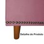 Imagem de Calçadeira Recamier Baú Casal Queen 160cm Diana Suede Rosa - DS Estofados