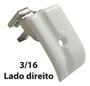 Calcador De Teflon Para Vivo Com Canaleta 3/16 Reta Lado Dir - Adb Imagem de Calcador De Teflon Para Vivo Com Canaleta 3/16 Reta Lado Dir