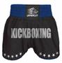 Imagem de Calção Short Kickboxing  - GP - Preto/Azul - Uppercut