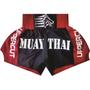 Imagem de Calção / Short Muay Thai - Premium - Vermelho/Preto - Uppercut