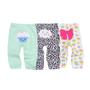 Imagem de Calças de Algodão para Bebê - Conjunto 3 Peças com Estampa de Desenho Animado - Kiddiezoom