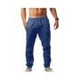 Imagem de Calças de Linho Masculinas para Verão - Respiráveis, Soltas e Estilo Streetwear