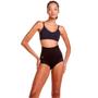 Imagem de Calcinha Abdominal Modeladora Plié Control Cintura Alta com Mini Barbatanas Reduz Medida