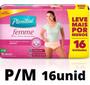 Imagem de Calcinha Absorvente Descartavel Feminina Vestir Incontinência Tam PM 16 Unid