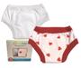 Imagem de Calcinha Algodão para Desfralde Kit 2 unds Ecokids LoveRed