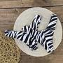 Imagem de Calcinha Avulsa Asa Delta Fio Duplo Zebra