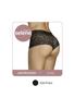 Imagem de Calcinha boxer em renda Selene G Preta