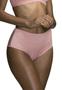 Imagem de Calcinha Calça Bibelô DeMillus 26487 Tamanho EG Clássica Elastano com Relevo em Poá Cor Rosa Blush