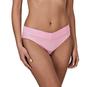 Imagem de Calcinha Calça Cavada Secret Cotton DeMillus 26058 Tamanho EG Cós Duplo Sem Elástico Cor Rosa Verano