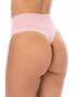 Imagem de Calcinha Cinta Modeladora Cós Alto Fio Dental Duplo Cintura Alta Tanga Conforto Lingerie SKU-0020