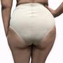 Imagem de Calcinha Cinta Plus Size Pós Parto Alta com elástico rebatido em cetinete power
