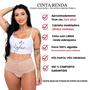 Imagem de Calcinha Cinta Renda de Algodão Calcinha Modeladora Afina a Cintura Calcinha Pós Parto 