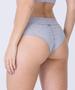 Imagem de Calcinha de algodão empina bumbum, lisa, com cintura em renda e frufru