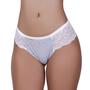 Imagem de Calcinha de Algodao Feminino Tanga Conforto Renda Listrada - c2 CALCINHA LÍVIA