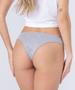 Imagem de Calcinha de algodão, modelo tanga, lisa, com proteção permanente