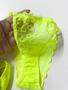Imagem de Calcinha de Regulagem Tule Com Detalhes Em Renda Neon