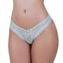 Imagem de Calcinha de Renda Tanga Elástico Lingerie Confortável - JÚLIA