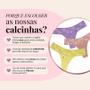 Imagem de Calcinha Feminina Kit De 3 Em Algodao Varias Cores Dia A Dia