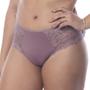 Imagem de Calcinha Hot Pant Renda Calcinhas Cós Alto Microfibra Lateral Dupla - AHAM Renda
