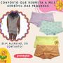 Imagem de Calcinha Infantil Boxer Box Short Shortinho Kit Com 4 Peças