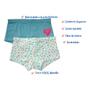 Imagem de Calcinha Infantil Boxer Box Short Shortinho Kit Com 4 Peças