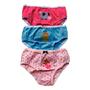 Imagem de Calcinha Infantil Kit com 3 Sortidas - Tampinha Kids
