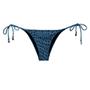 Imagem de Calcinha Lacinho Basic Estampa Animal Print Azul - She By Mash