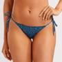 Imagem de Calcinha Lacinho Basic Estampa Animal Print Azul - She By Mash