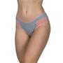 Imagem de Calcinha Lingerie Lisa Feminina Algodão Conforto