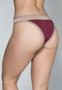 Imagem de Calcinha Lisa Lingerie Microfibra Bandeira Com Viés