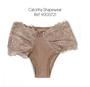 Imagem de Calcinha Modeladora Alta com Renda Diamantes Lingerie TAM G