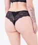 Imagem de Calcinha Plus size em renda c/ recorte em Micro Balet