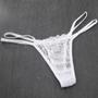 Imagem de Calcinha rendada com tiras na lateral sexy - Calcinha Yasmin