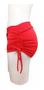 Imagem de Calcinha Sunkini Sunquini Short Praia Com regulagem Lateral - Vermelho - G