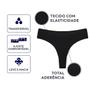 Imagem de Calcinha Tanga Corte A Laser Microfibra Kit C/ 4 Peças