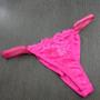 Imagem de Calcinha Tanga Fio Duplo String Sensual e Renda Macia