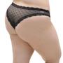 Imagem de Calcinha Tanga Plus Size em tule e renda Jackie