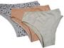 Imagem de Calcinhas Calçola Tangão Kit 5 Tanga Feminina Calçola Algodão Cotton Reforçada Plus Size