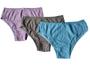 Imagem de Calcinhas Calçola Tangão Kit 5 Tanga Feminina Calçola Algodão Cotton Reforçada Plus Size
