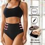 Imagem de Calcinhas Plus Size Sem Costura - Cintura Alta, Preta, Modeladora e com Efeito Lifting