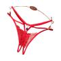 Imagem de Calcinhas Sexy De Renda Para Mulheres, G String, T-back, Sem Costura, Lingerie Preta E Vermelha