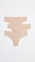 Imagem de Calcinhas Tanga Calvin Klein Invisibles - Pacote com 3 Unidades - Tamanho M
