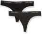 Imagem de Calcinhas Tanga Calvin Klein Motive Cotton - Pacote com 2