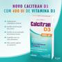 Imagem de Calcitran D3 400UI 30 Comprimidos - Cálcio Citrato Malato com Vitamina D