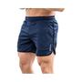 Imagem de Calções Esportivos de Corrida Masculinos - Respiráveis, Secagem Rápida e Elásticos
